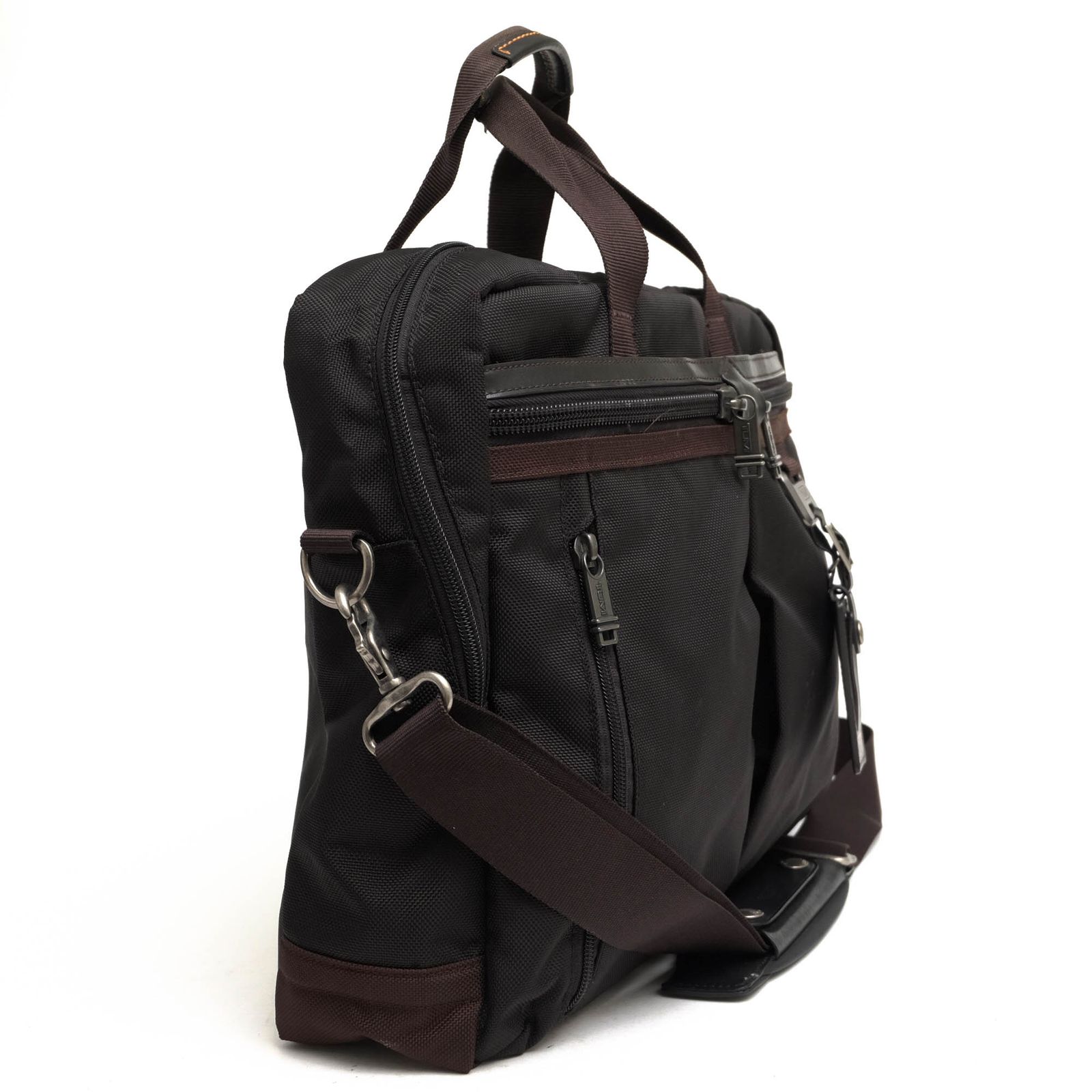 トゥミ／TUMI バッグ ブリーフケース ビジネスバッグ 鞄 ビジネス メンズ 男性 男性用ナイロン レザー 革 本革 ブラック 黒  69617HKO Densmore Medium Top Zip Brief デンスモア ミディアム トップ ジップ ブリーフ 2WAY ショルダーバッグ ノートPC収納可 トゥミ／TUMI バッグ ブリーフケース ビジネスバッグ 鞄 ビジネス