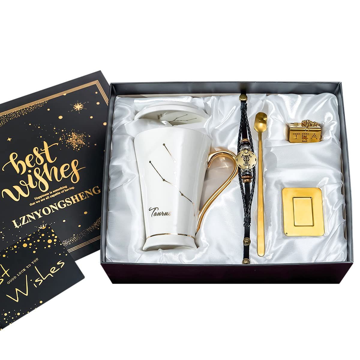 牡牛座コーヒーカップ プレゼント マグカップ おしゃれ 星座 母親父親 男性女性 彼女 妻 姉 女友達 贈り物 夫婦 カップル 結婚記念日