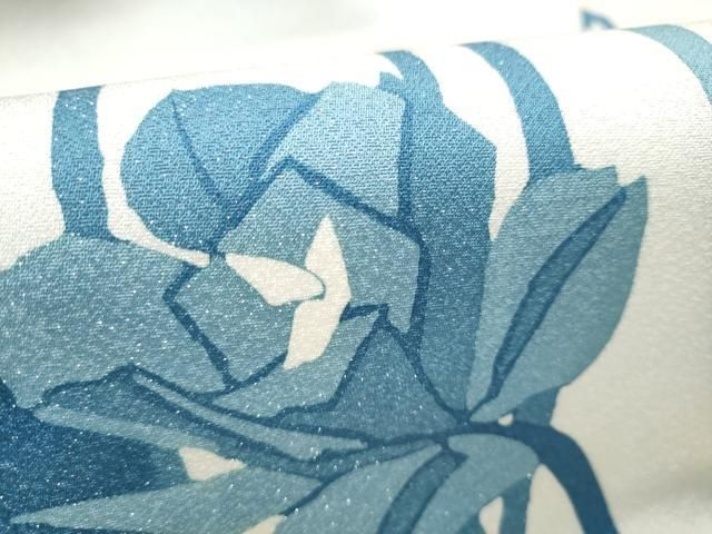 平和屋着物＊夏物 八寸名古屋帯 絽綴れ 横段文 正絹 逸品