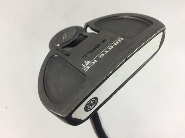 即決 中古オデッセイ ホワイト アイス 2-Ball センターシャフト パター パター オリジナルスチール[0919 即決 中古 ホワイト アイス D.A.R.T(ダート) ブレード パター パター