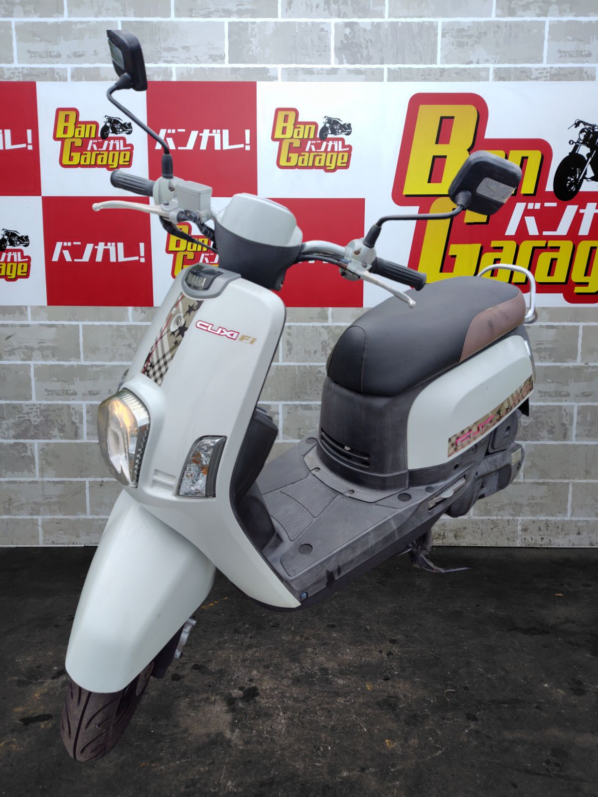 ヤマハ YAMAHA ＣＵＸＩ キューシー 24435km RLCC1DW10CY 一部無料配送有 原付 バイク バンガレージ京都 -  クリアランス最安価格