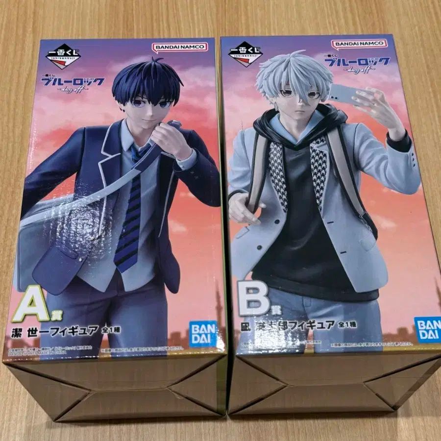 ブルーロック(ブルロ) day off 凪 誠士郎 ＆ 潔 世一 フィギュア