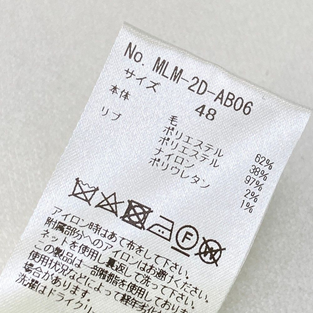 サイズ：48 MARK&LONA マークアンドロナ 2022年モデル ウール混