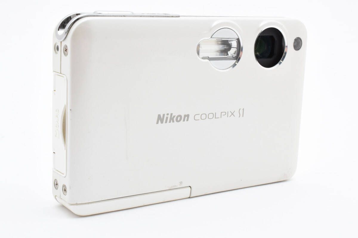 ☆ニコン Nikon COOLPIX S1 ホワイト コンパクトデジタルカメラ