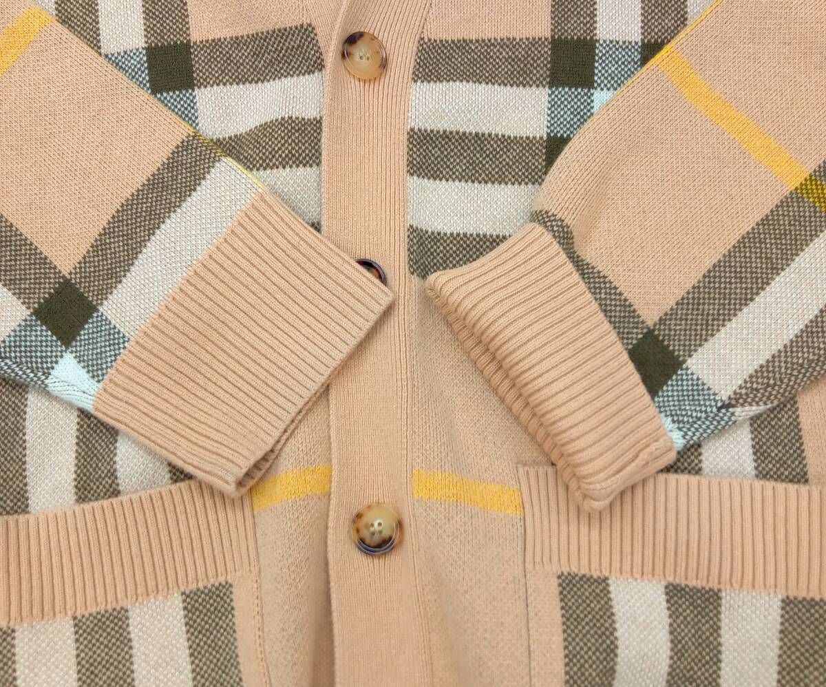 BURBERRY バーバリー 23AW Harriford cardigan チェック柄