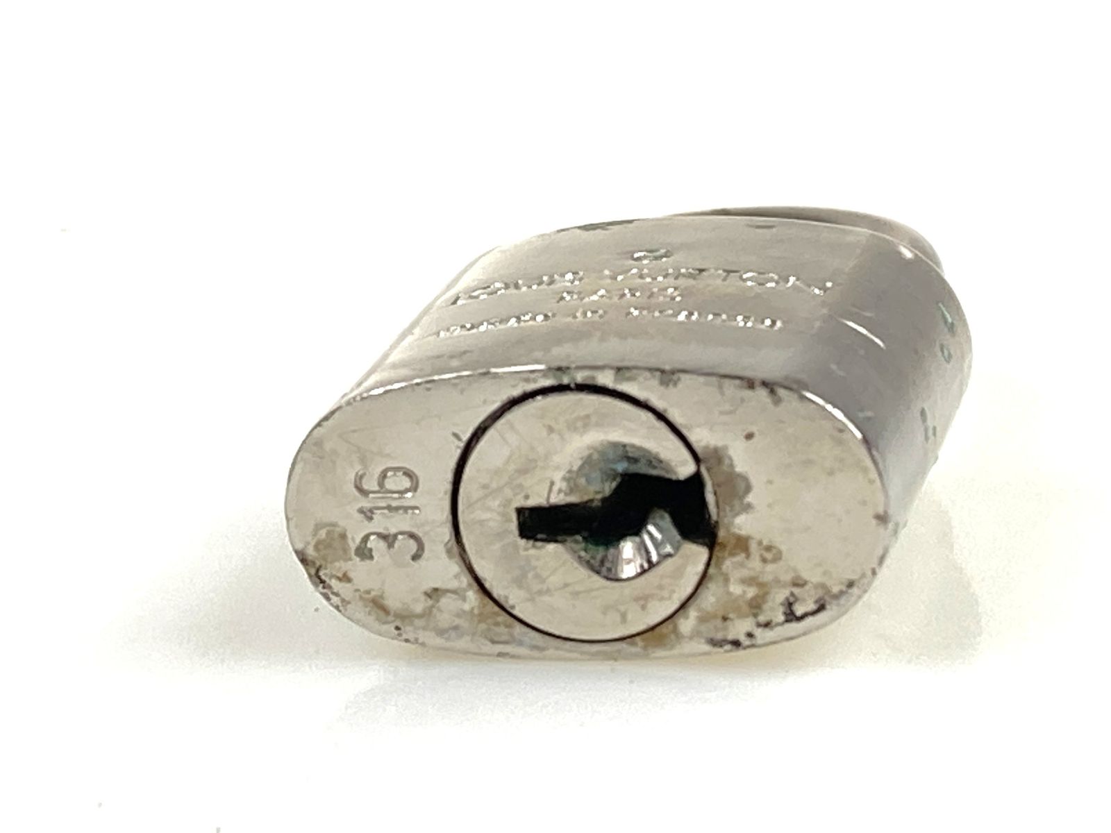 ルイ・ヴィトン Louis Vuitton カデナ パドロック 南京錠 No.316 鍵