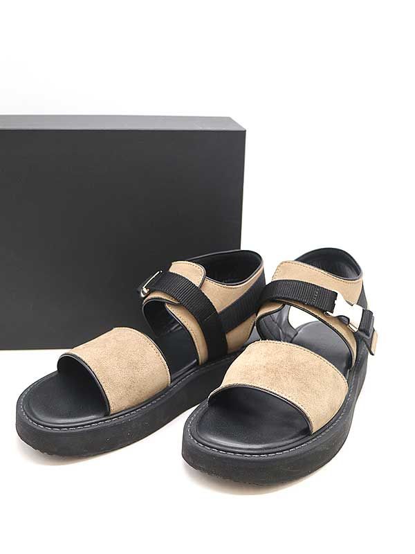 THE RERACS ザ リラクス 17SS スポーツサンダル ベージュ 24.5cm  
