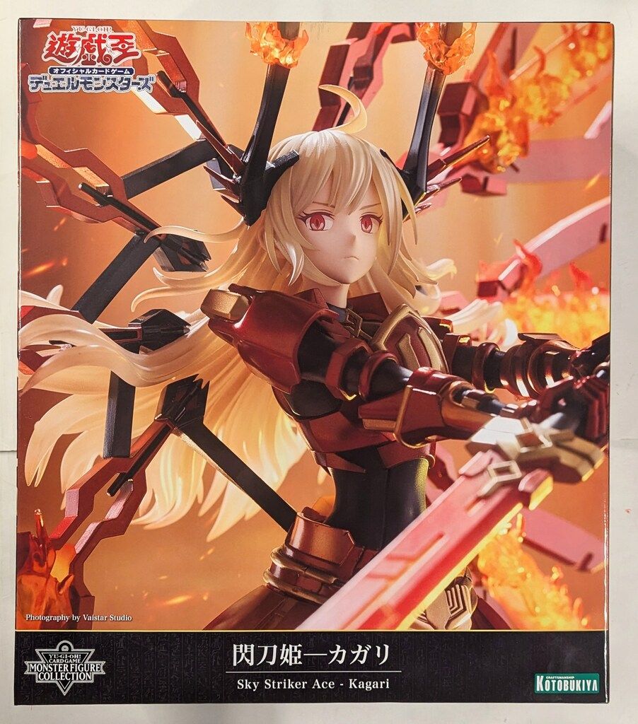 開封済　壽屋　遊戯王　閃刀姫カガリ　フィギュア コトブキヤ 遊戯王カードゲームモンスターフィギュア