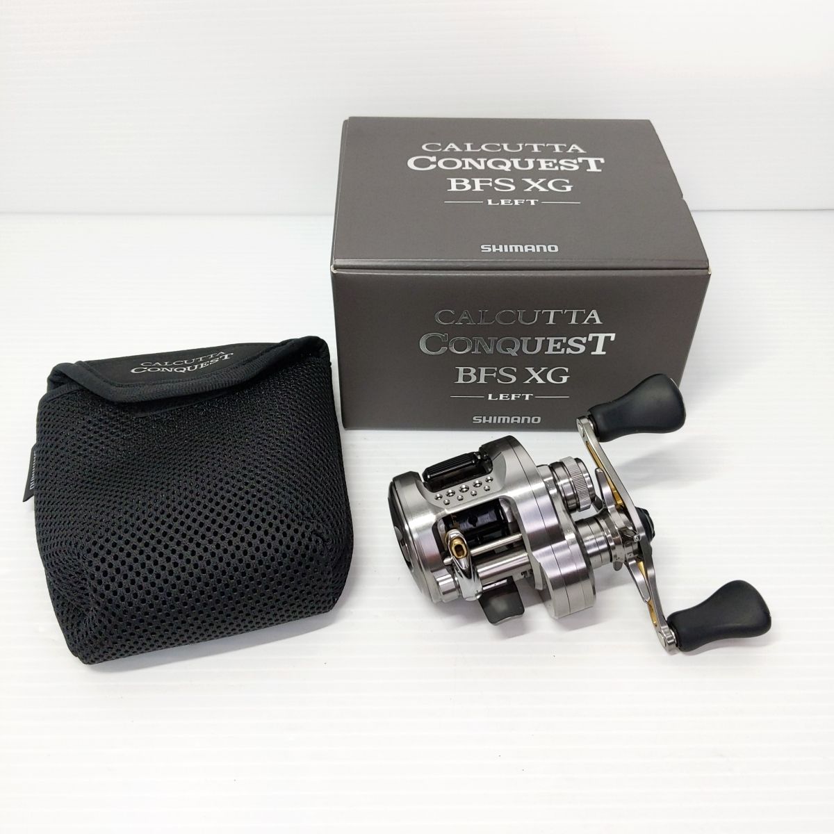 中古品】シマノ SHIMANO 23カルカッタコンクエスト BFS XG LEFT