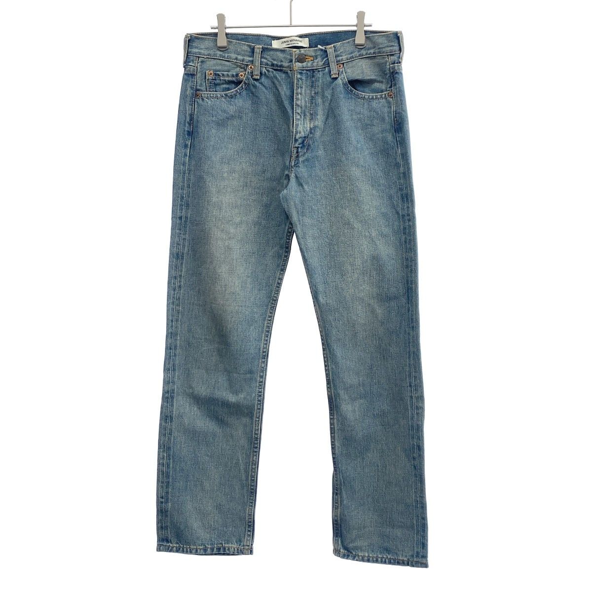 JUNYA WATANABE COMME des GARCONS ジュンヤワタナベ コムデギャルソン 2004AW ウォッシュドストレートデニムパンツ JN-P002 インディゴブルー M
