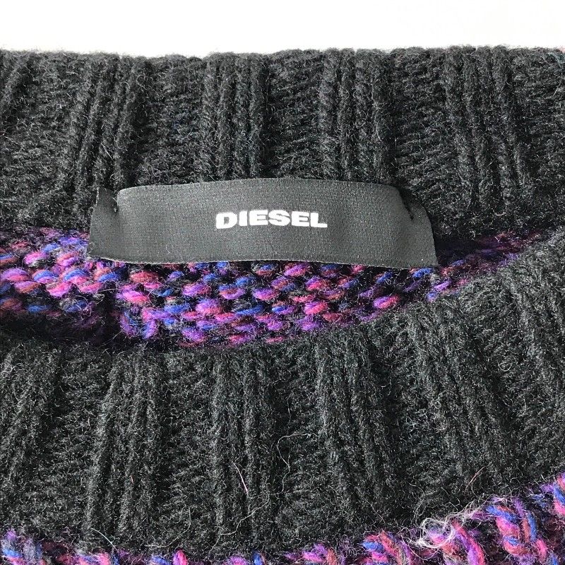 14287】 新古品 DIESEL ディーゼル ニット サイズXS パープル