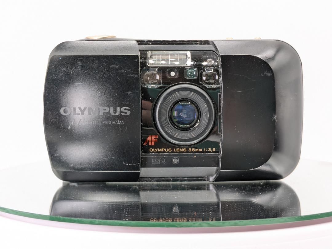 動作〇 Olympus フィルムカメラ ミュー μ panorama