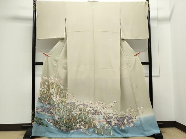 平和屋着物●本加賀友禅作家 前川哲 色留袖 松竹梅 暈し染め 正絹 CAAY9424th