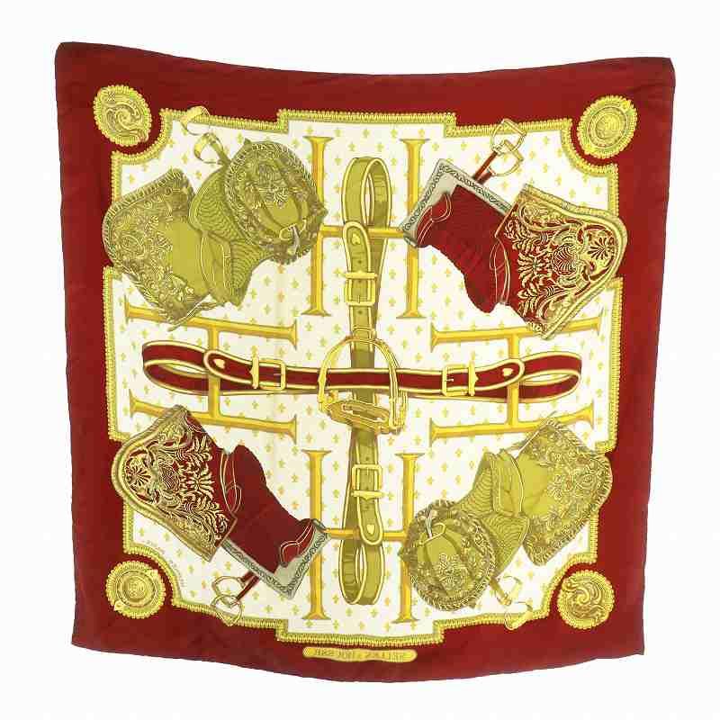 エルメス HERMES カレ90 SELLES A HOUSSE カバーへの腰かけ