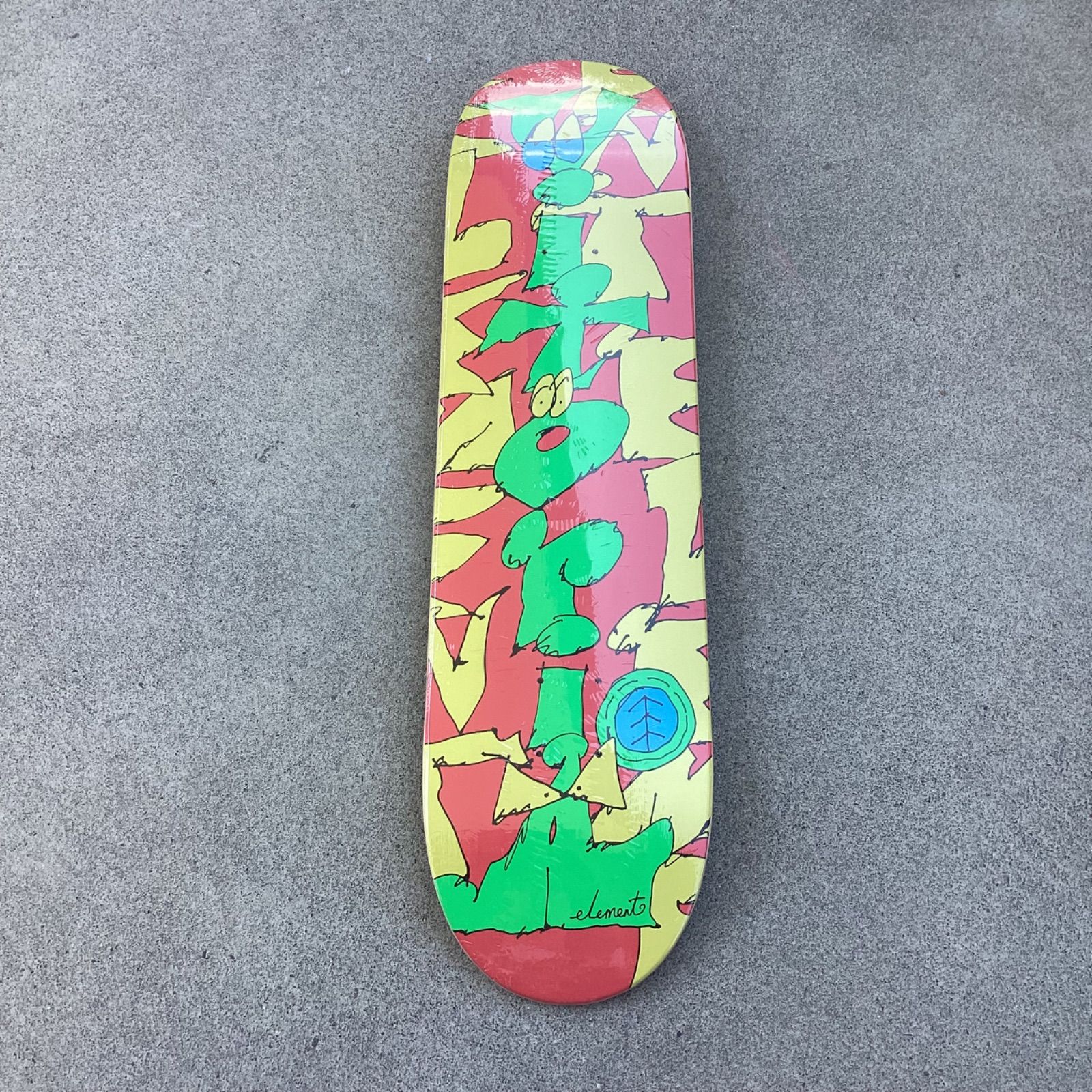 ムラサキパーク公式 ELEMENT STACKS VICTORIA DECK 8.0 inch エレメント deckデッキスケボースケートボードSkateboardSKATEBOARD