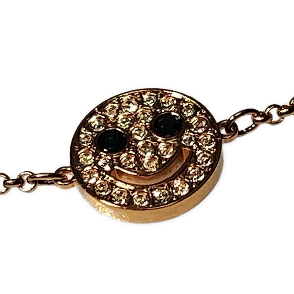 SWAROVSKI(スワロフスキー) ブレスレット美品 - ゴールド×クリア