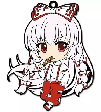 中古】ストラップ(キャラクター) 藤原妹紅 ねんどろいどぷらす ラバー 