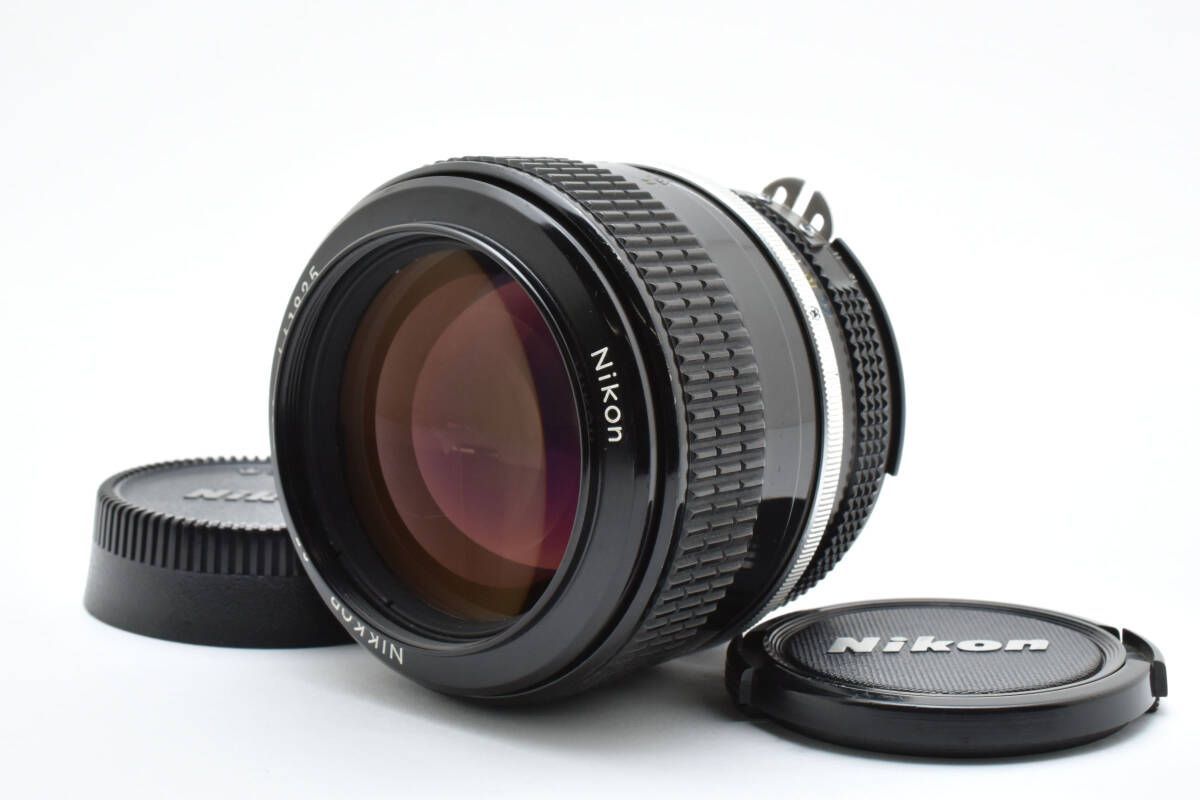 ニコン Nikon AI改 NIKKOR 85mm F1.8 Fマウント マニュアルフォーカスレンズ L13 6666