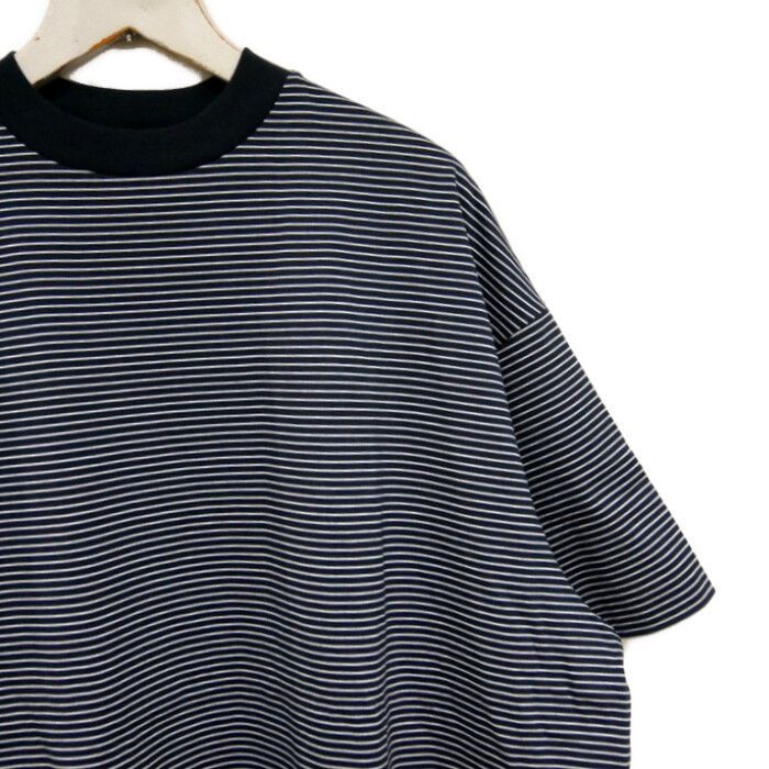 ALOUND STRIPED OVERSIZE LONGSLEEVE TEE M ALOUND STRIPED OVERSIZE