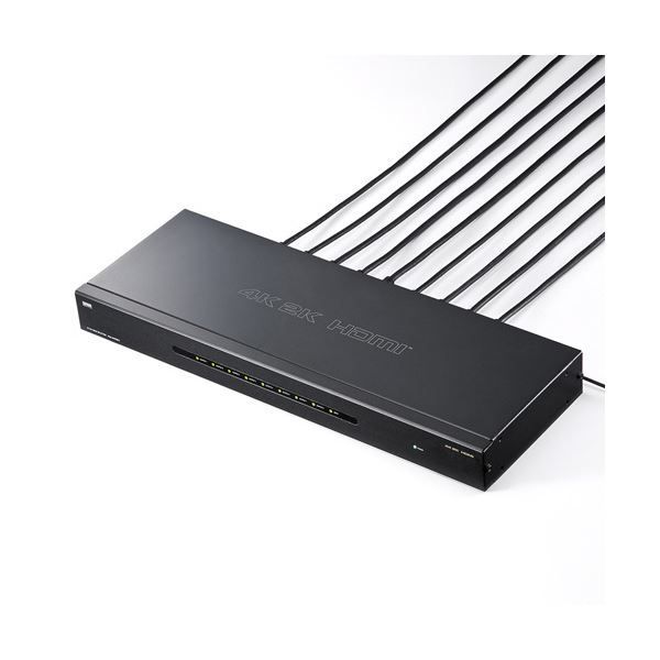 サンワサプライ4K2K対応HDMI分配器 8分配 VGA-UHDSP8 1個