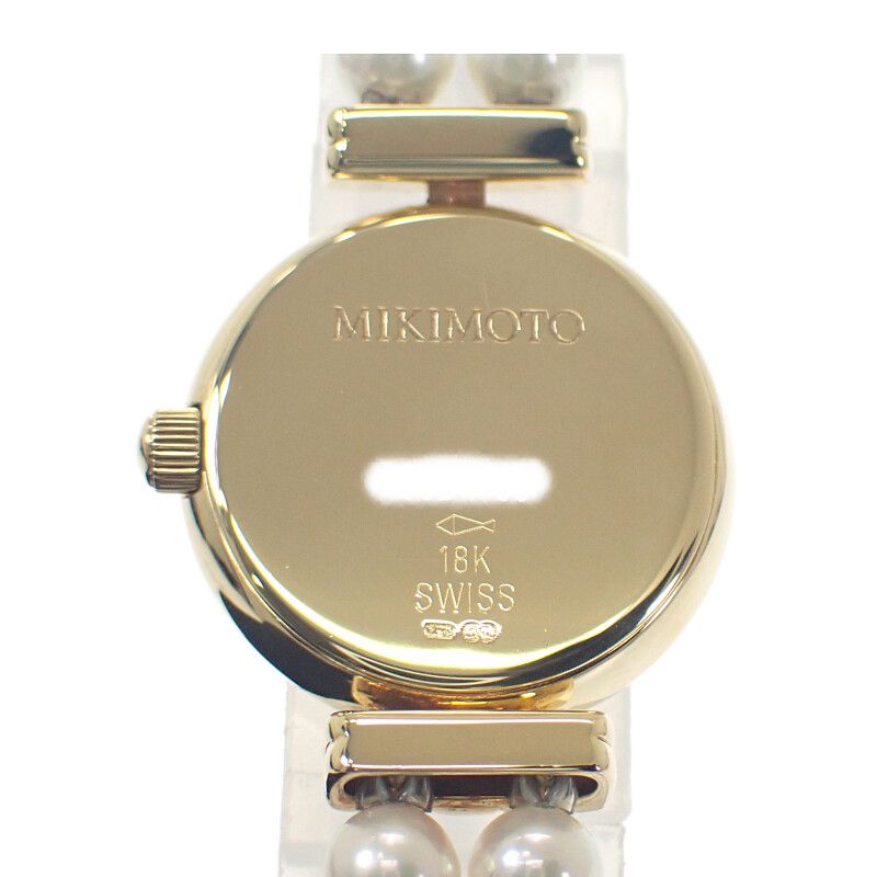 美品)ミキモト 腕時計 パール2連ベルト 替えベルト付き美品✨ミキモト
