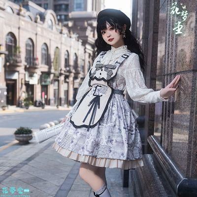 25年 ドレス コスプレロリータセット 仮装 オリジナル 洋服 ロリータ ワンピース 撮影会 舞台 イベント 原野空間-174