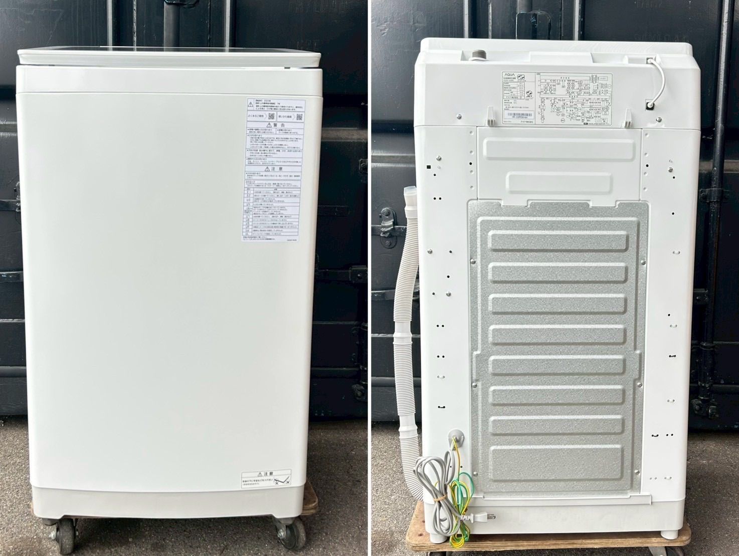 74パナソニック　家庭用　洗濯機　7kg 小型　一人暮らし　保証込み　きれい 74 パナソニック 家庭用 洗濯機 大容量7kg 小型 一人暮らし 1〜4人用