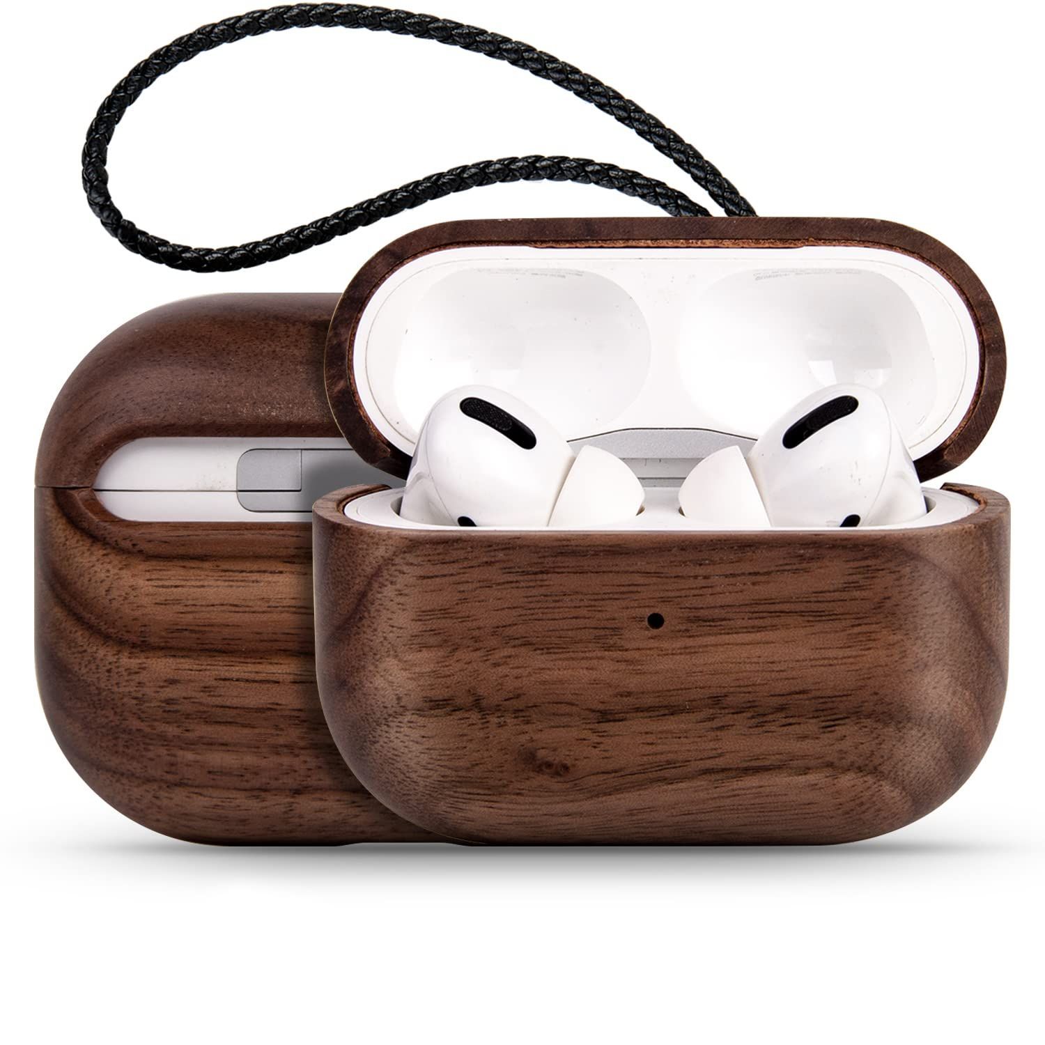 CaseGuider AirPods Pro 2用ケース ナチュラルウッドケース AirPods
