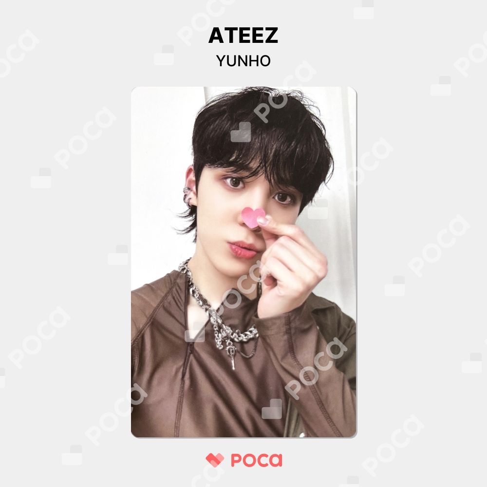 ATEEZ OUTLAW ユノ トレカセット ATEEZ 9th Mini Album THE WORLD EP.2 OUTLAW Photocard Z
