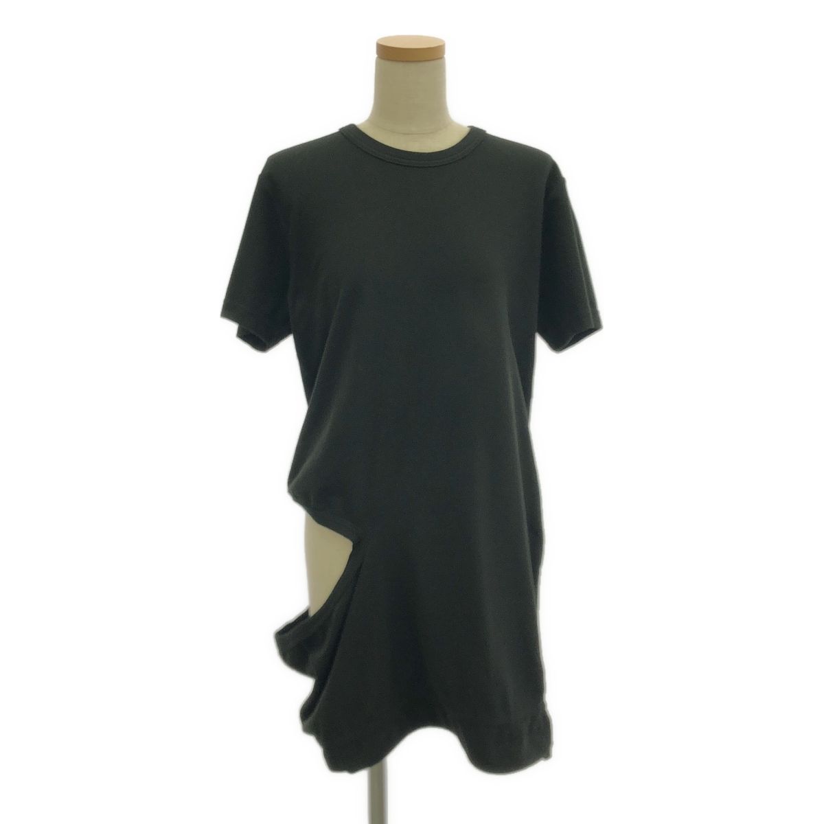 COMME des GARCONS / コムデギャルソン | 2020SS | 変形 クルーネックプルオーバー トップス | M | ブラック | レディース COMME des GARCONS / コムデギャルソン | 2020SS | 変形 クルー