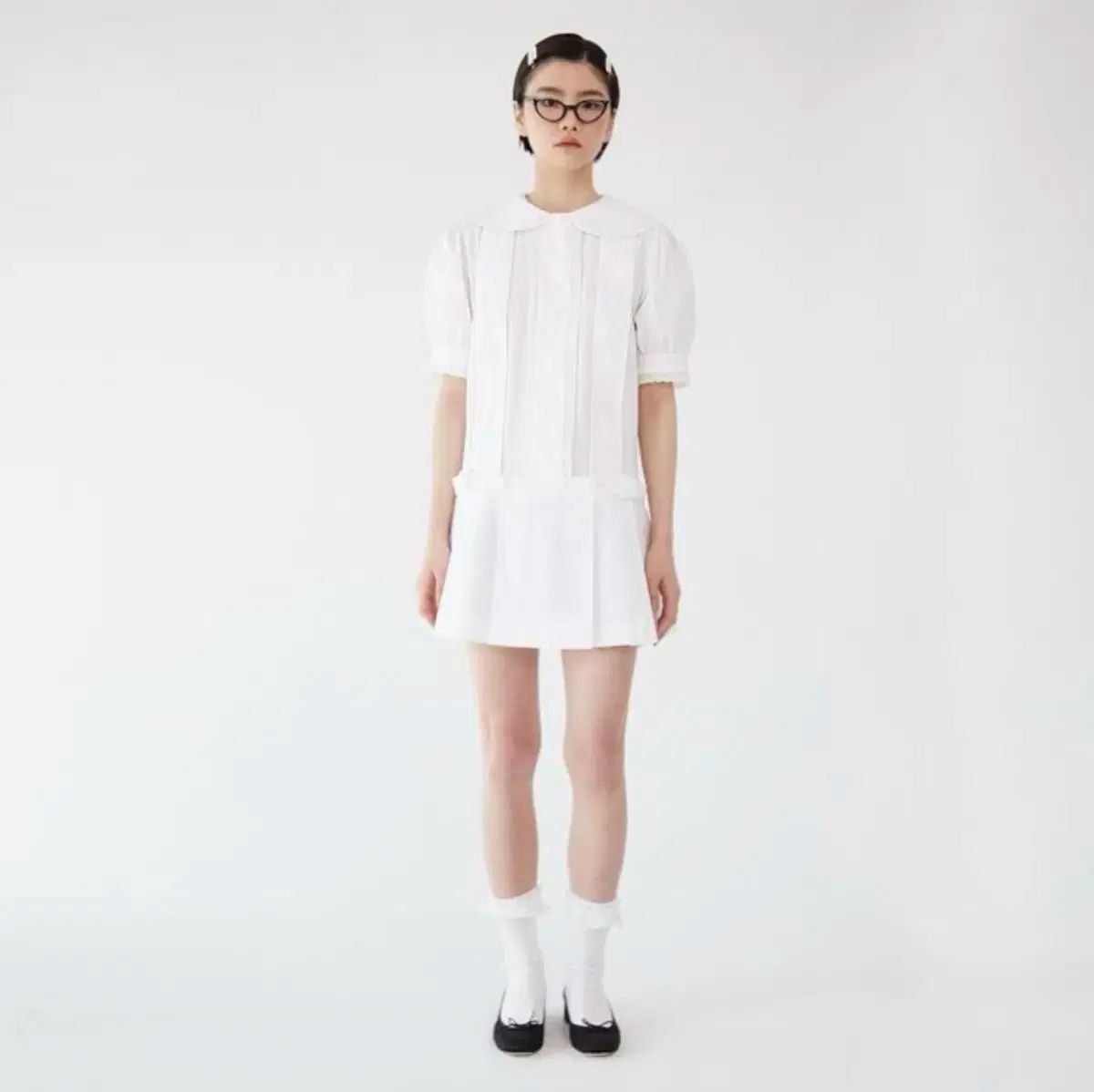 JOLIE LAIDE Joy white dress M