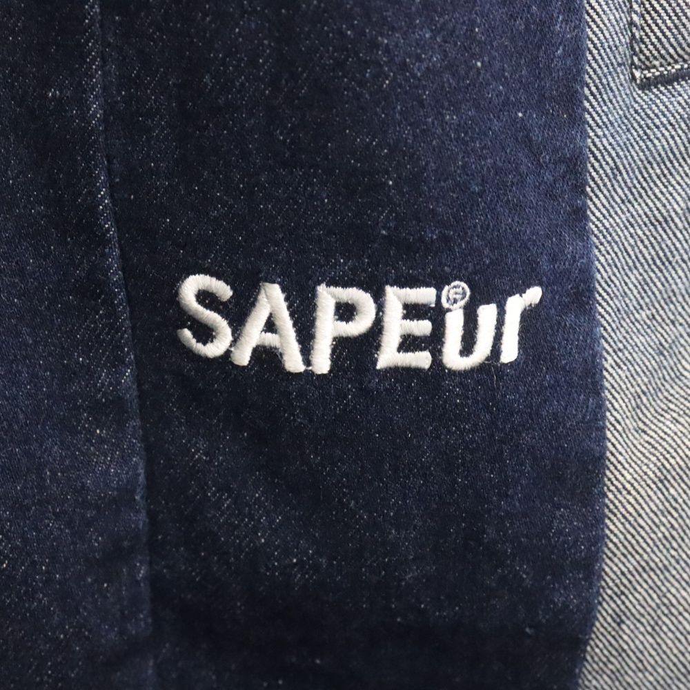 SAPEur DENIM TRACK PANTS Mサイズ 楽天市場】M【SAPEur DENIM TRACK PANTS INDIGO サプール デニム