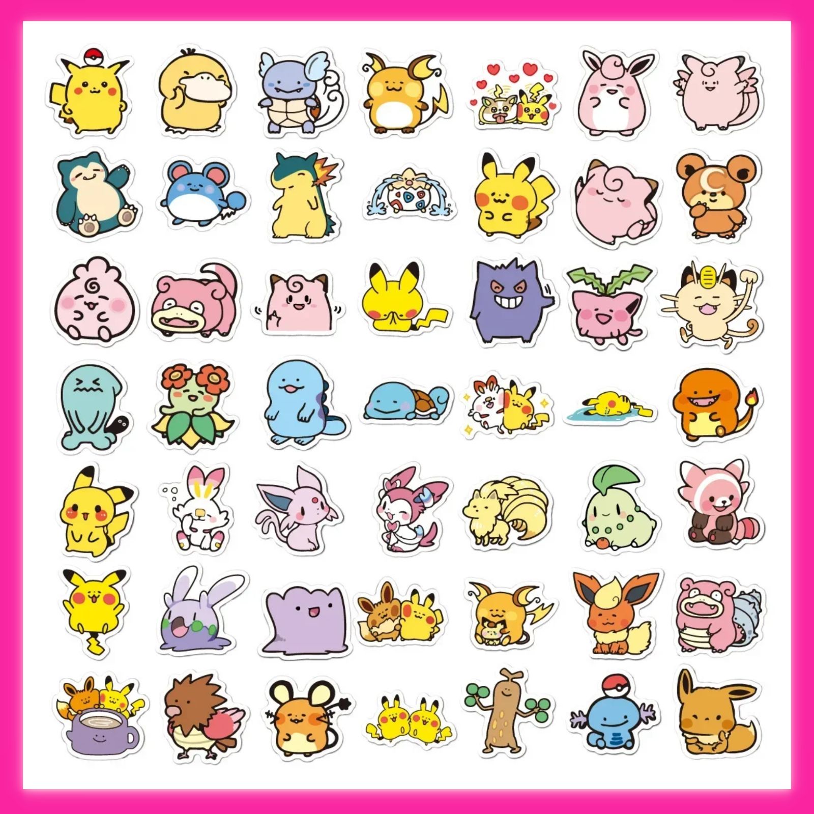 ポケモン　Pokémon 2003年-2007年　ステッカー　シール　計25枚 ポケモン Pokémon 2003年-2007年 ステッカー シール 計25枚