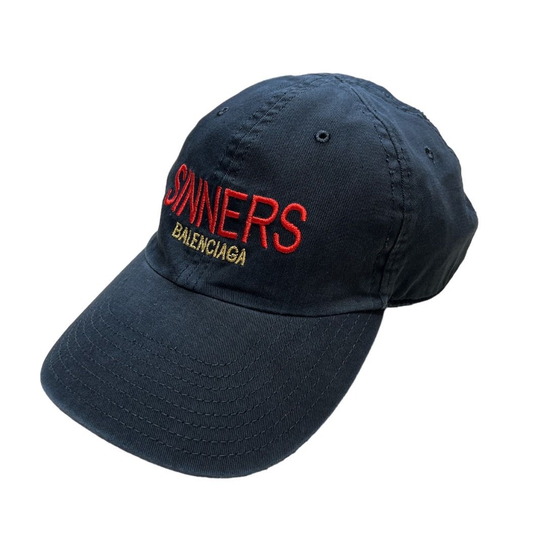 BALENCIAGA バレンシアガ 18SS SINNERS ベースボールキャップ - メルカリ