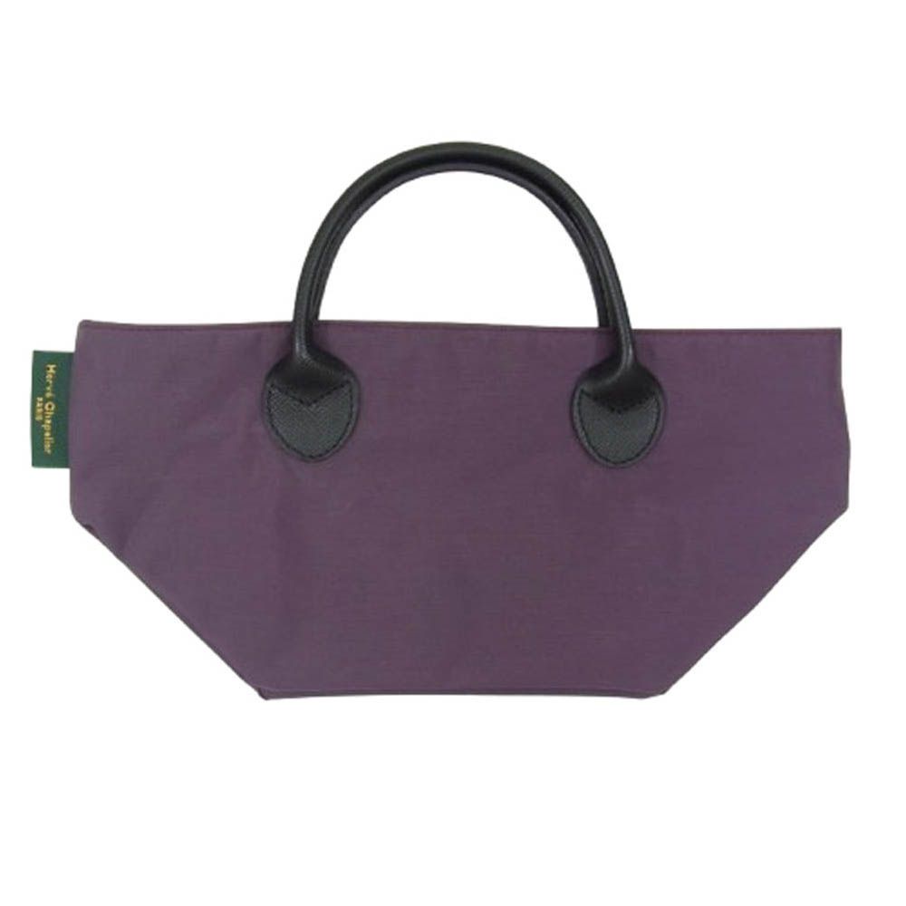 Herve Chapelier エルベ シャプリエ 901N ナイロン舟型トートS バッグ パープル系 新古品 ♥