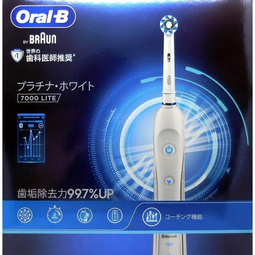 新品】ブラウン(Braun) オーラルB プラチナ・ホワイト7000 LITE ...