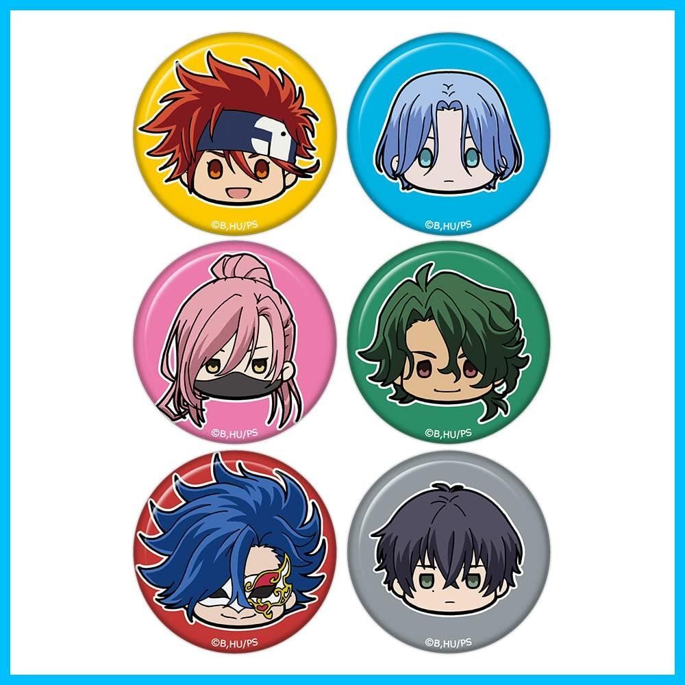 【お気に入り】 新着商品】エスケーエイト ちゅるキャラミニ缶バッジ6個セット ピンズ・ピンバッジ・缶バッジ