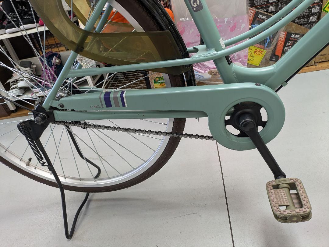 J078☆使用感有り☆軽快自転車☆CARG.☆LEDオート☆26インチ