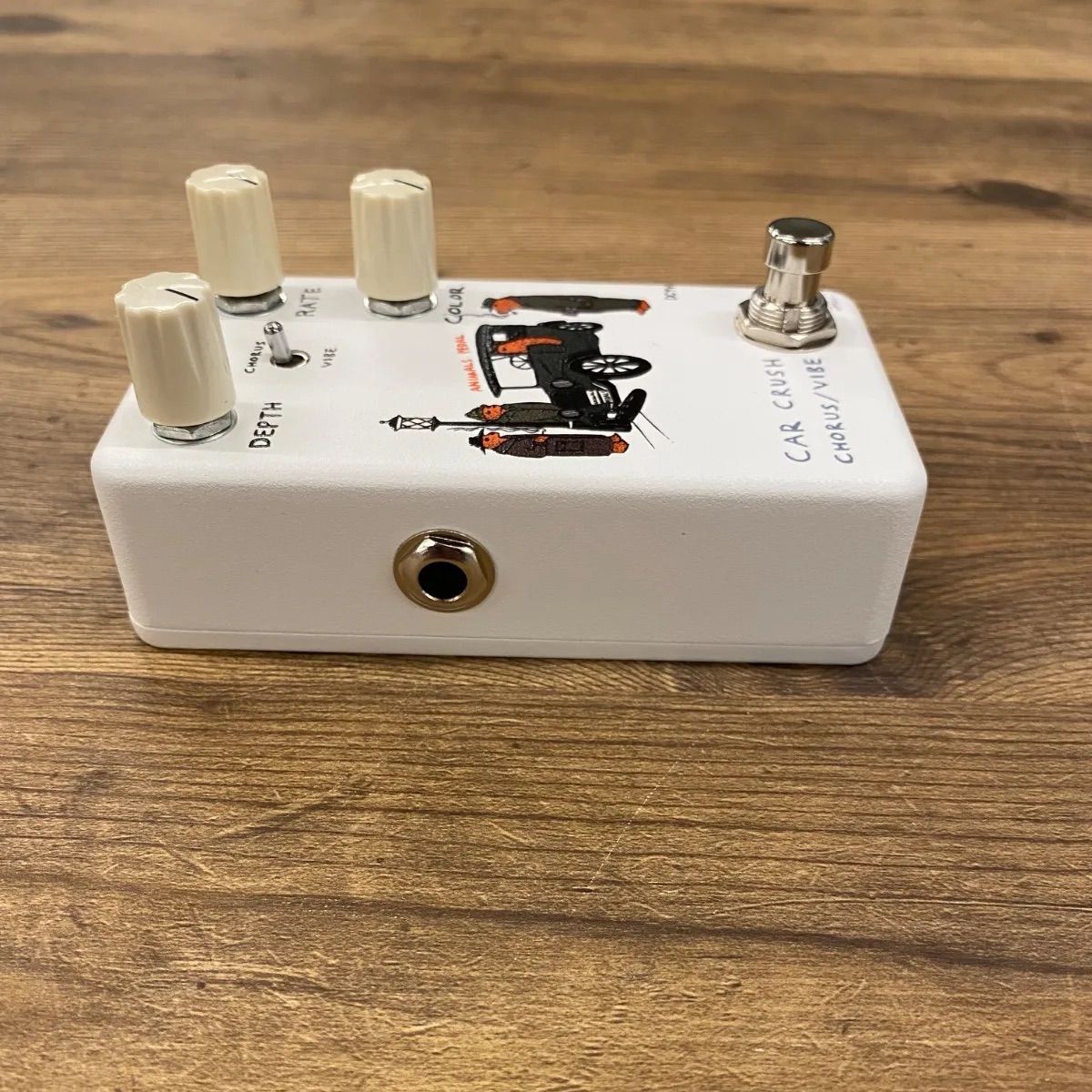 <動作確認済>CAR CRUSH CHORUS/VIBE Custom Illustrated / CCV coalowl #01 – Animals Pedal USA