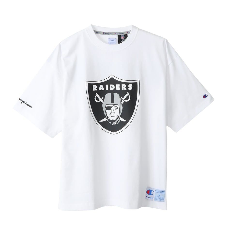 チャンピオン　Tシャツ　レイダース　NFL 90's Champion プリントTシャツ 
