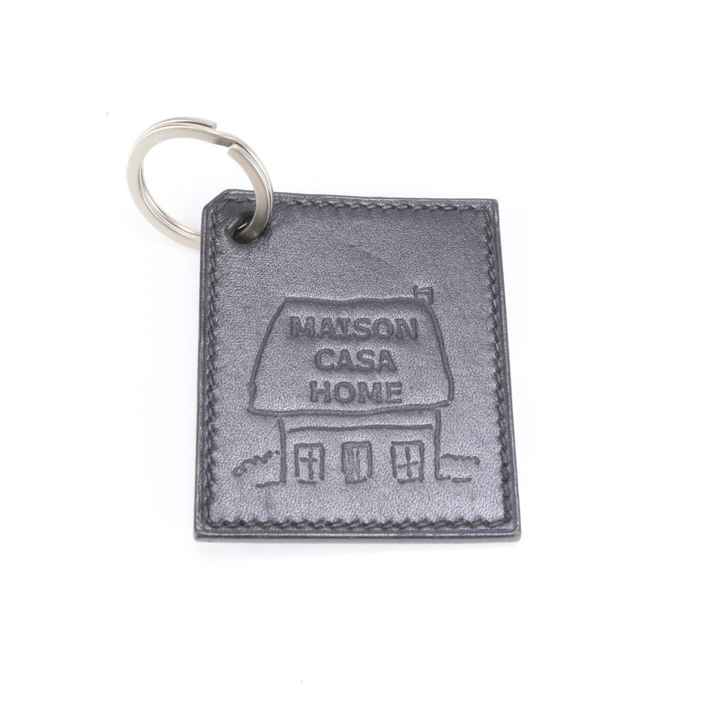 美品 エルメス MAISON CASA HOME スクエア レザー バッグ