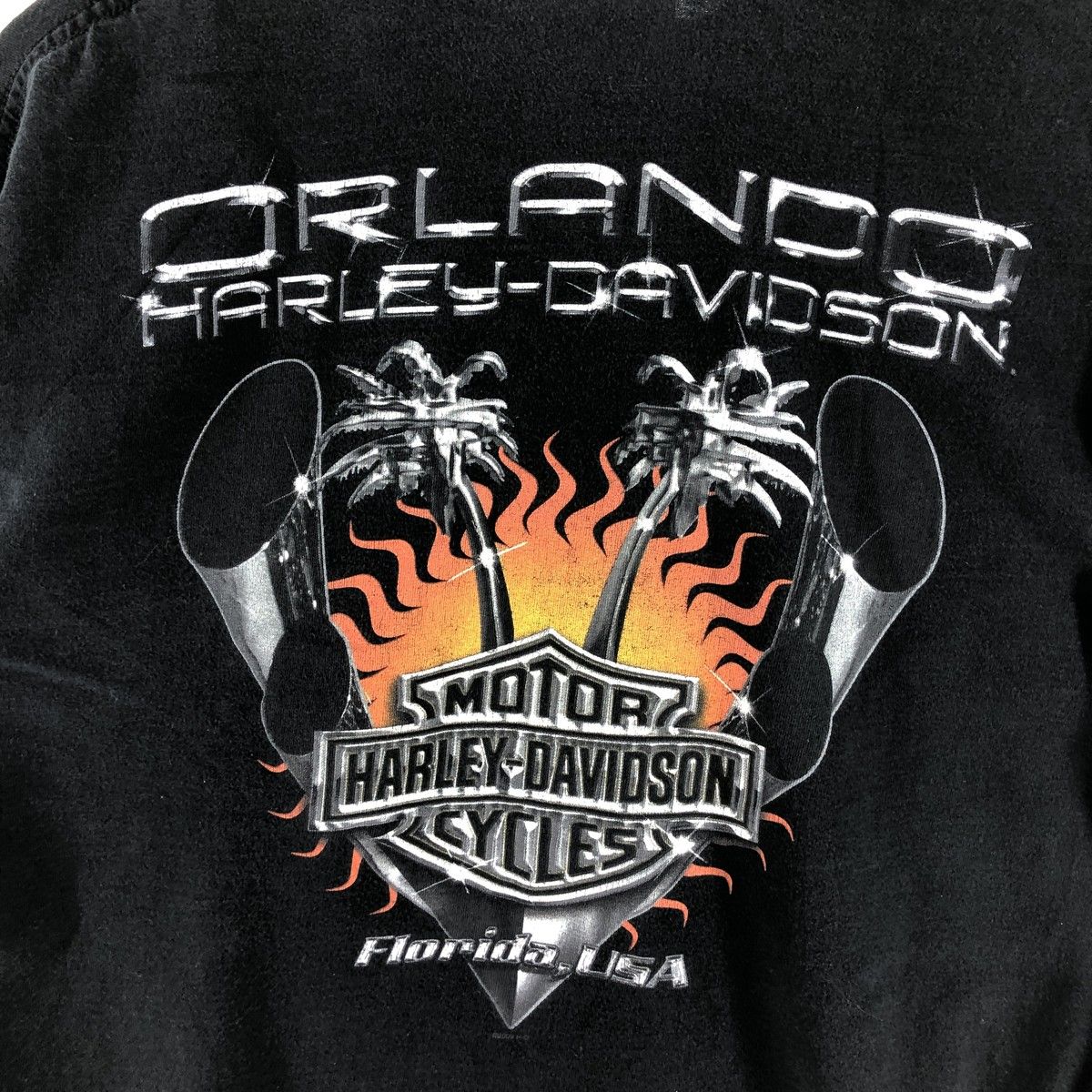 ハーレーダビッドソン Harley Davidson ロンT アメリカ製 USA製 XL