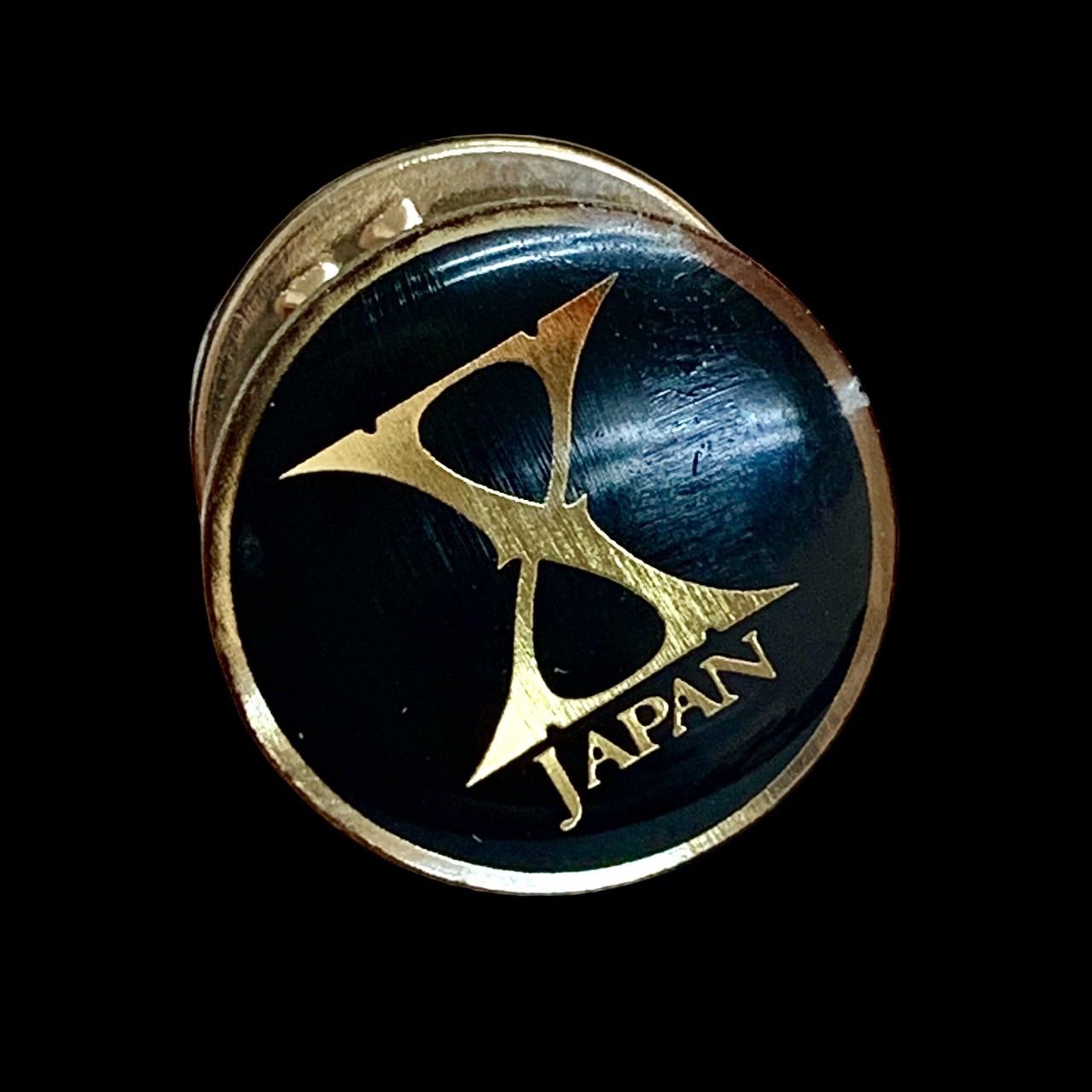 超超希少品⭐️X JAPAN】 ロゴマーク ピンバッジ ブラック