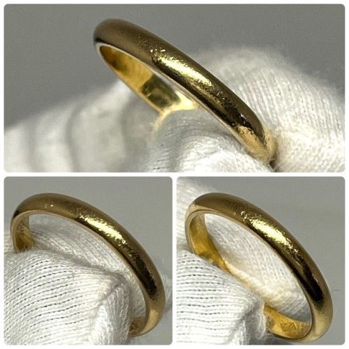 CARTIER カルティエ 1895 ウエディング リング 2.5MM 750YG ＃51 