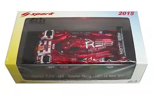 ミニカー 1|43 Rebellion R-One - AER LMP1 Rebellion Racing A. Imperatori - D. Kraihamer - D. Abt 13 S4637