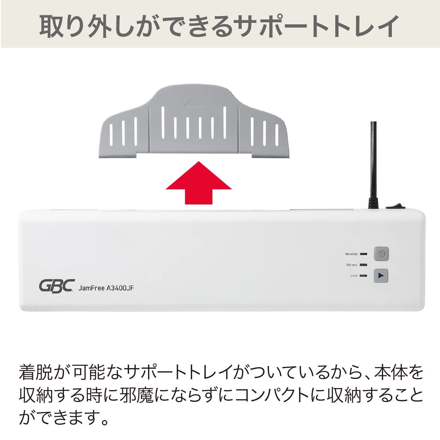 オートシャットオフ機能 GLMA3400JF-1W