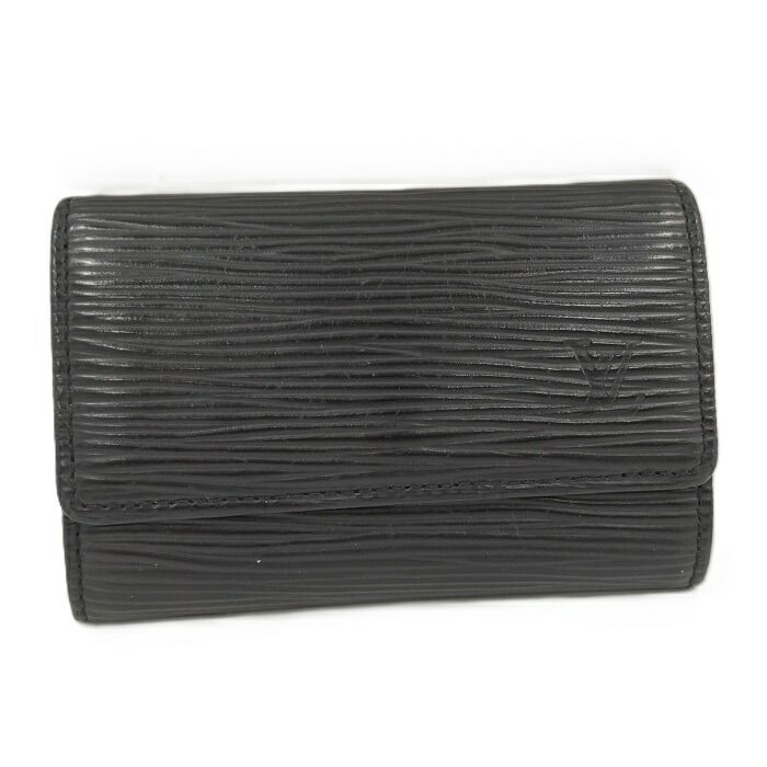 LOUIS VUITTON 6連キーケース ミュルティクレ6 エピ ノワール M63812