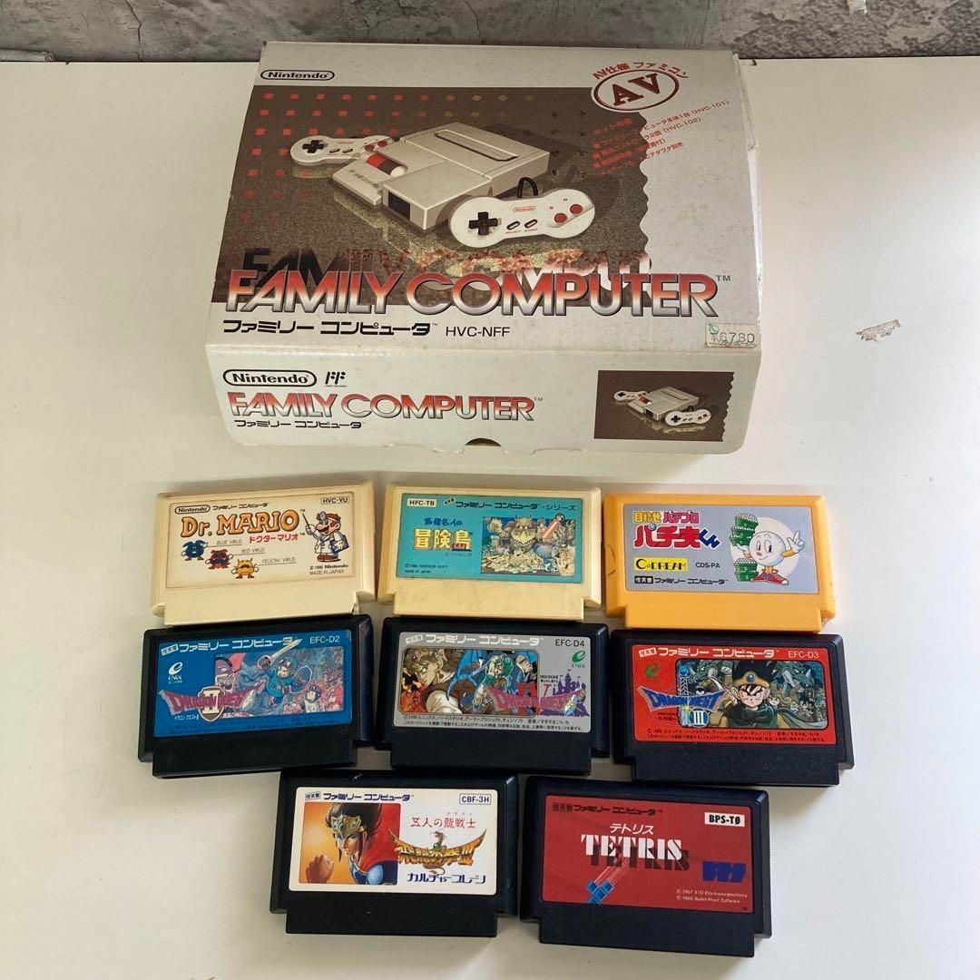 ニンテンドー ファミリーコンピュータ HVC-NFF ソフト まとめ