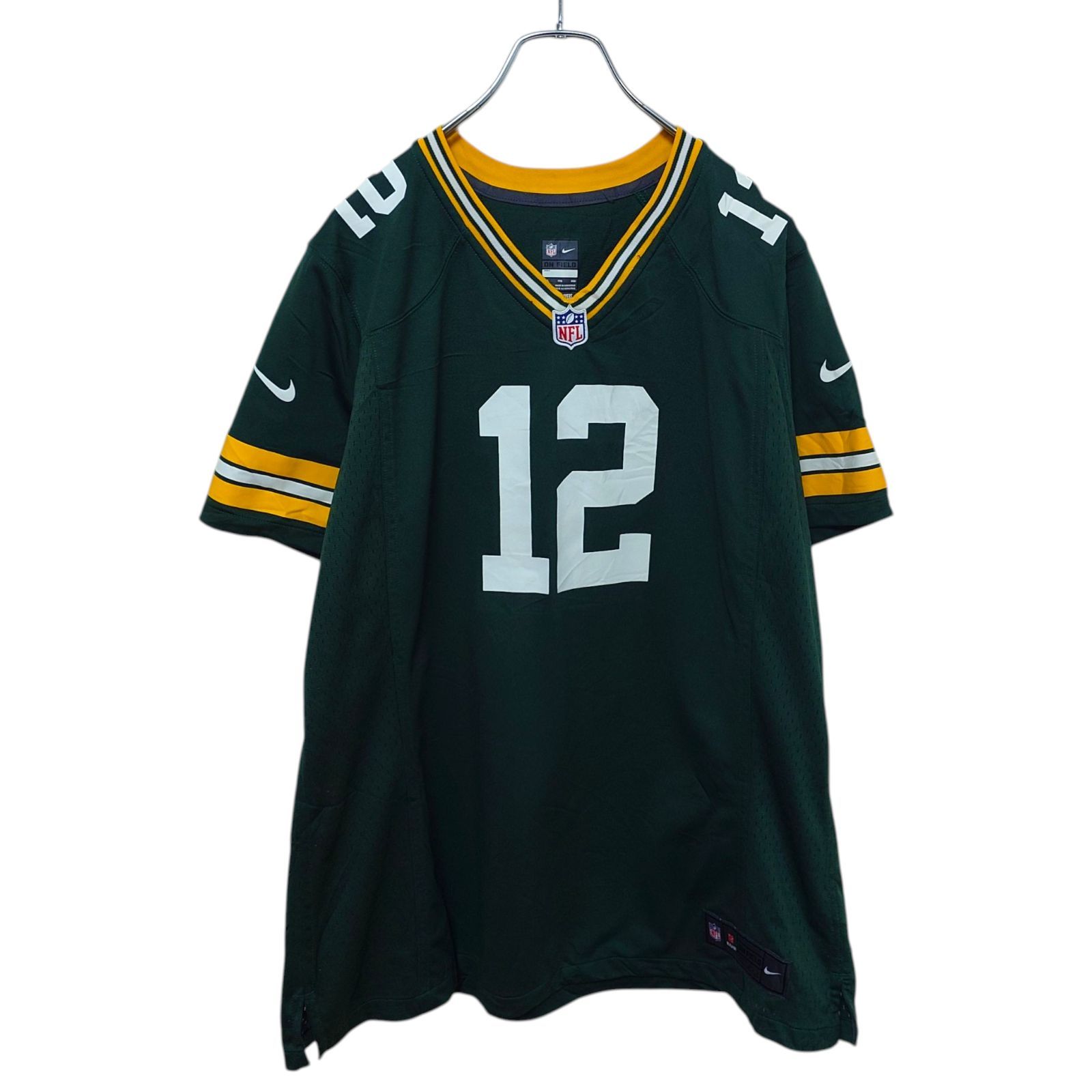 NIKE - 【NIKE】 NFL グリーンベイ・パッカーズ ゲームシャツ S-2054 NIKE - 【NIKE】 NFL グリーンベイ・パッカーズ ゲームシャツ S
