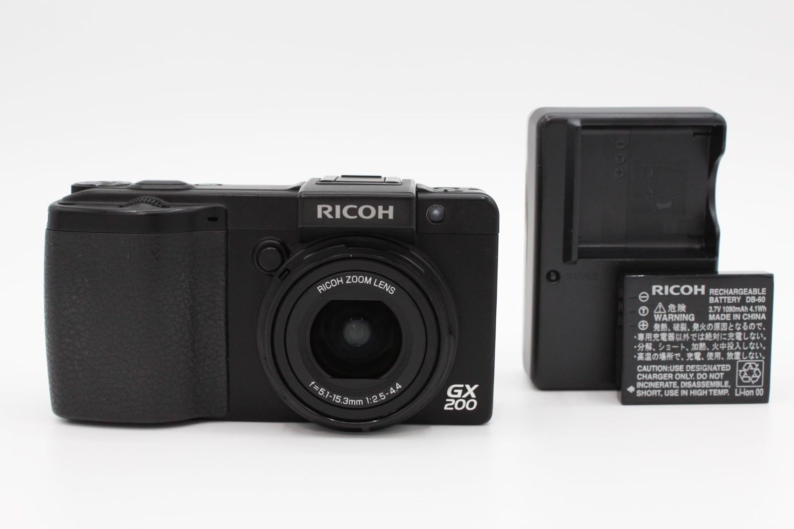並品】RICOH リコー デジタルカメラ GX200 ボディ GX200 #LE2024454
